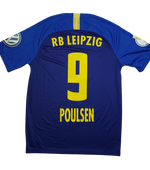 2018-19 RB Leipzig Away Kit Y. Poulsen #9 (8/10)