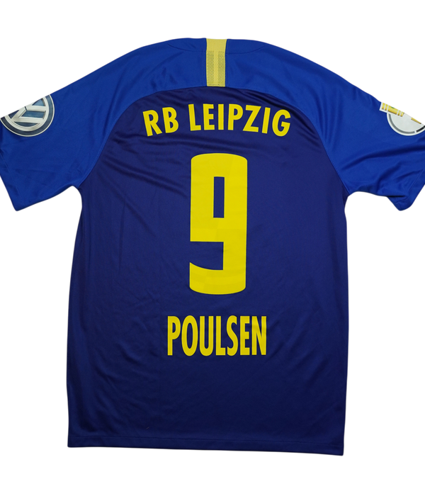 2018-19 RB Leipzig Away Kit Y. Poulsen #9 (8/10)