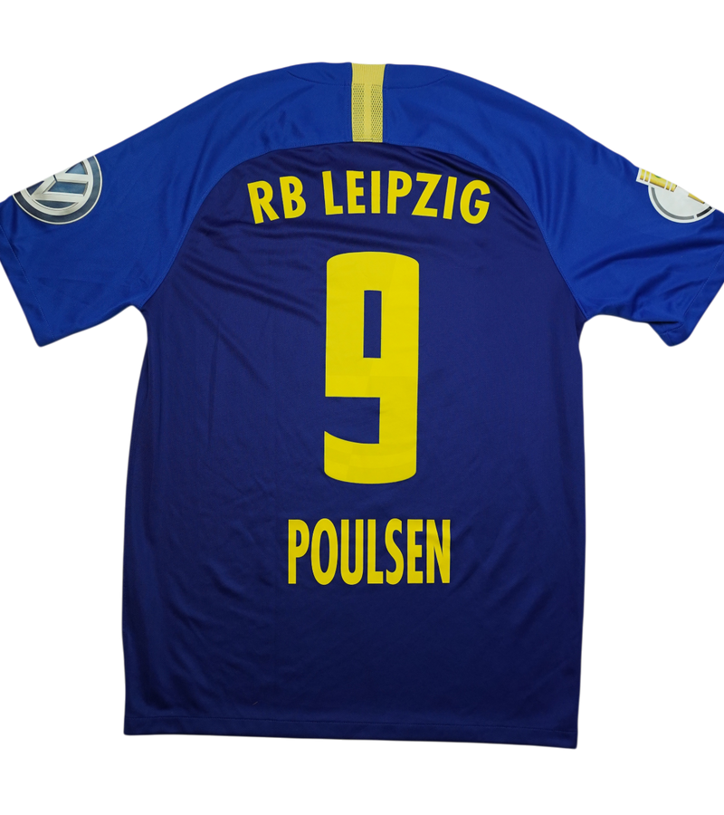 2018-19 RB Leipzig Away Kit Y. Poulsen #9 (8/10)