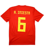 2017-18 Spain Homekit A. Iniesta #6 (10/10)