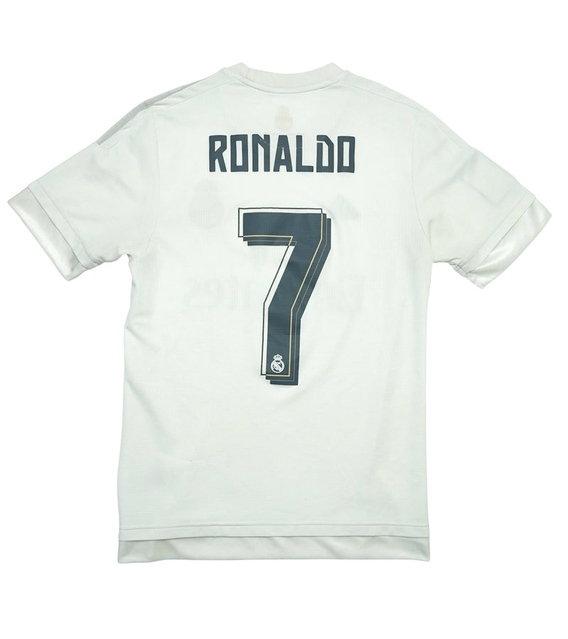 2015-16 Real Madrid Football Homekit C. Ronaldo #7 (9/10)