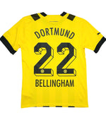 2022-23 Borussia Dortmund Football Homekit J. Bellingham #22 (10/10)