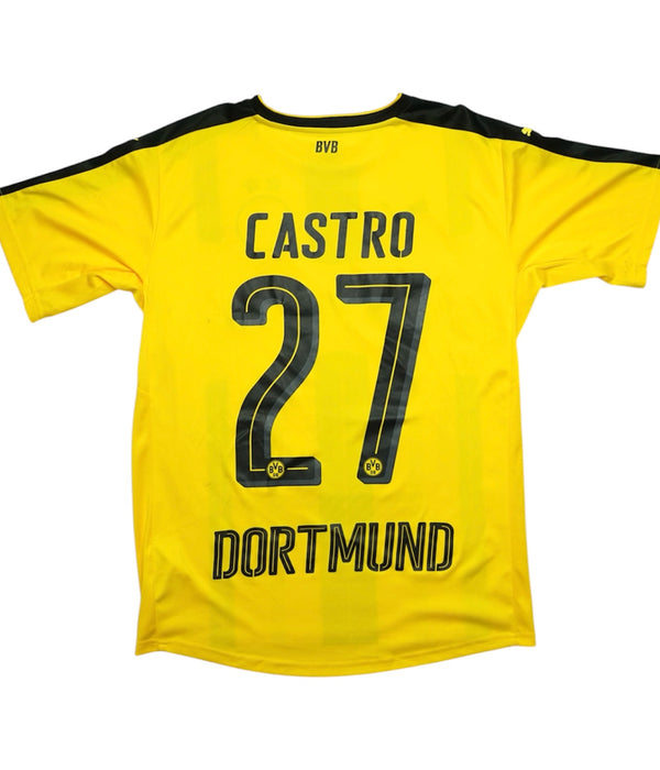 2016-17 Borussia Dortmund Football Homekit G. Castro #27 (9/10)